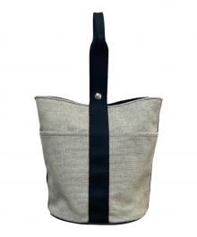 HERMES（エルメス）の古着「サクソーMM」｜グレー×ブラック