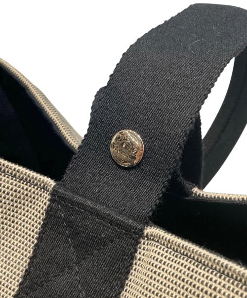 HERMES（エルメス）HERMES (エルメス) サクソーMM グレー×ブラック サイズ:MMの古着・服飾アイテム