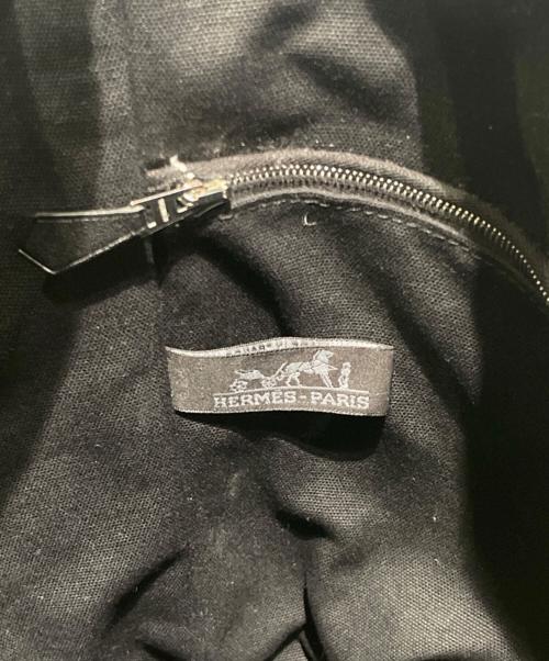 HERMES（エルメス）HERMES (エルメス) サクソーMM グレー×ブラック サイズ:MMの古着・服飾アイテム
