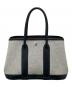 HERMES（エルメス）の古着「ガーデンパーティTTPM/Garden-PartyTTPM/シルバー金具/トワルアッシュ/グレー×ブラック/□H刻印」