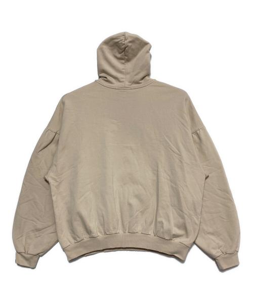 BALENCIAGA（バレンシアガ）BALENCIAGA (バレンシアガ) BE NICEプリントパーカー ベージュ サイズ:Lの古着・服飾アイテム