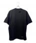 BALENCIAGA (バレンシアガ) ロゴプリント デストロイオーバーサイズTシャツ ブラック サイズ:XS：70000円