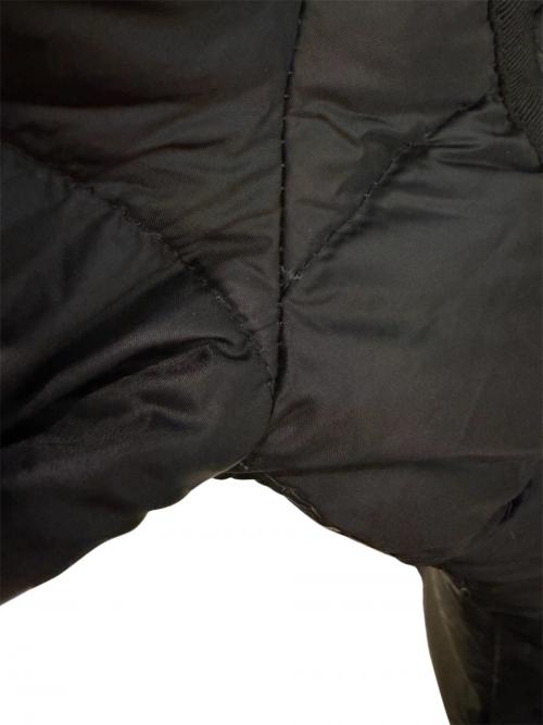 MONCLER（モンクレール）MONCLER (モンクレール) ファー付ダウンコート ブラック サイズ:Ｌの古着・服飾アイテム