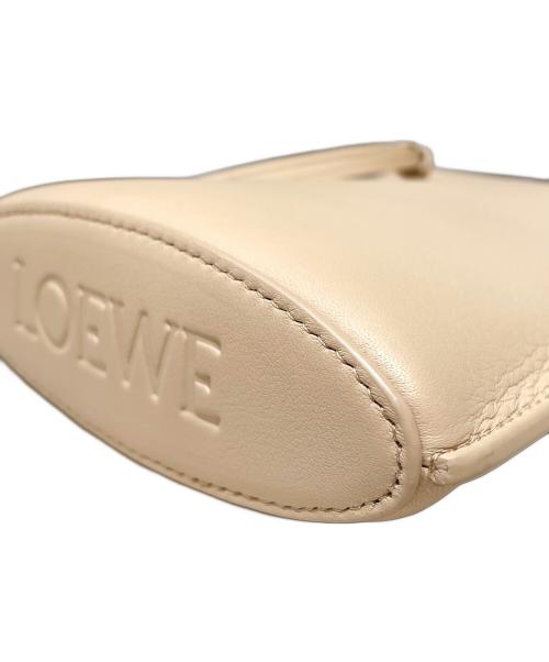 LOEWE（ロエベ）LOEWE (ロエベ) ペブルダイスポケットバック/ミニショルダー ブラウン サイズ:-の古着・服飾アイテム