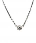 TIFFANY & Co.ティファニー）の古着「バイザヤード シングルダイヤモンドネックレス」
