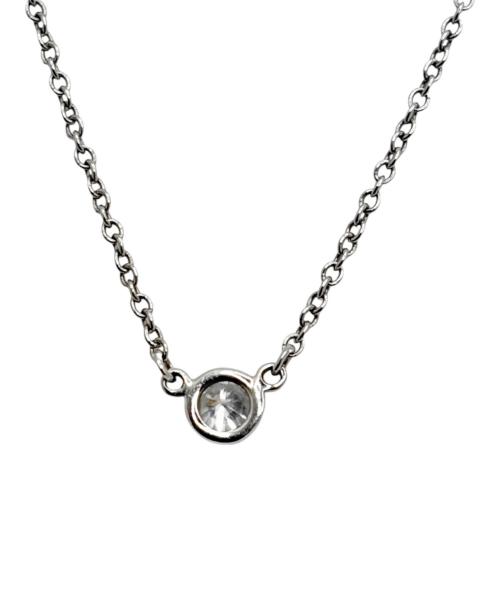TIFFANY & Co.（ティファニー）Tiffany & Co. (ティファニー) バイザヤード シングルダイヤモンドネックレスの古着・服飾アイテム