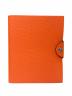 HERMES（エルメス）の古着「ユリスMM / 手帳カバー」｜オレンジ×シルバー金具