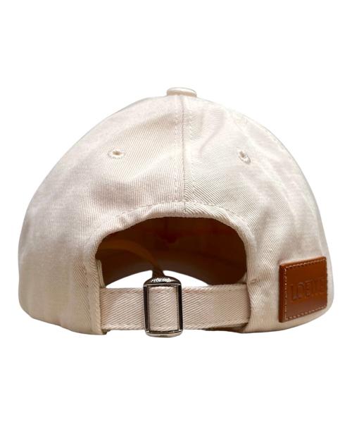 LOEWE（ロエベ）LOEWE (ロエベ) ロエベ キャップ（キャンバス） ピンク サイズ:Mの古着・服飾アイテム