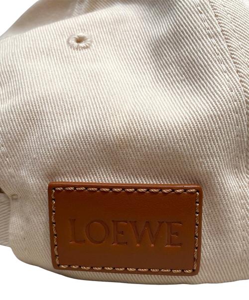 LOEWE（ロエベ）LOEWE (ロエベ) ロエベ キャップ（キャンバス） ピンク サイズ:Mの古着・服飾アイテム