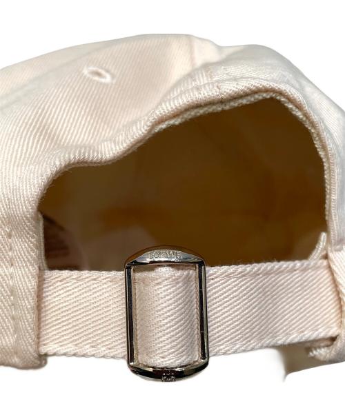 LOEWE（ロエベ）LOEWE (ロエベ) ロエベ キャップ（キャンバス） ピンク サイズ:Mの古着・服飾アイテム