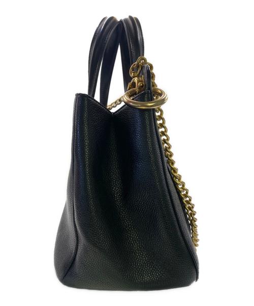 CHANEL（シャネル）CHANEL (シャネル) 2WAYショルダーバッグ ブラックの古着・服飾アイテム
