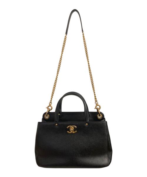 CHANEL（シャネル）CHANEL (シャネル) 2WAYショルダーバッグ ブラックの古着・服飾アイテム