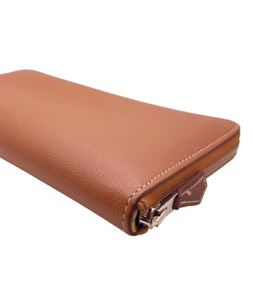 HERMES（エルメス）HERMES (エルメス) アザップ シルクイン ロング/長財布 ゴールド サイズ:-の古着・服飾アイテム