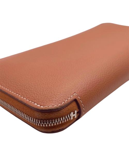 HERMES（エルメス）HERMES (エルメス) アザップ シルクイン ロング/長財布 ゴールド サイズ:-の古着・服飾アイテム