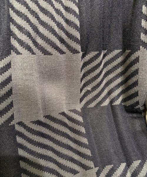 PLEATS PLEASE（プリーツプリーズ）PLEATS PLEASE (プリーツプリーズ) ジップアップパーカー グリーン×ブラック サイズ:3の古着・服飾アイテム