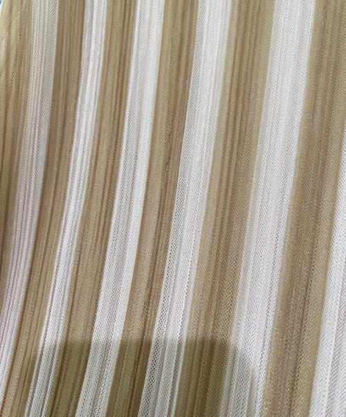 PLEATS PLEASE（プリーツプリーズ）PLEATS PLEASE (プリーツプリーズ) レイヤードワンピース ベージュ サイズ:3の古着・服飾アイテム