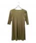 PLEATS PLEASE (プリーツプリーズ) プリーツワンピース グリーン サイズ:size3：35000円
