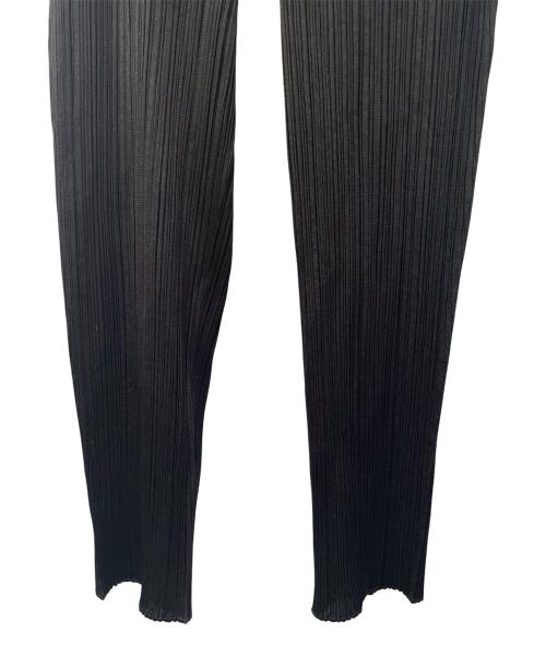 PLEATS PLEASE（プリーツプリーズ）PLEATS PLEASE (プリーツプリーズ) プリーツパンツ/プリーツ加工パンツ ブラック サイズ:3の古着・服飾アイテム
