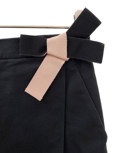 RED VALENTINO（レッドヴァレンティノ）RED VALENTINO (レッドヴァレンティノ) キュロット ブラック サイズ:36の古着・服飾アイテム