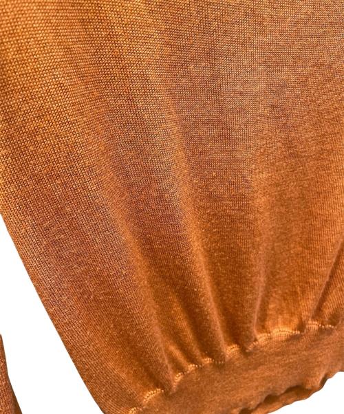 HERMES（エルメス）HERMES (エルメス) カシミヤシルクニット ブラウン サイズ:40の古着・服飾アイテム