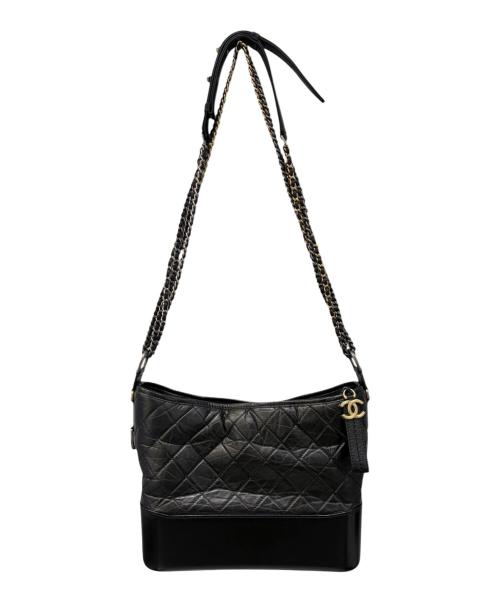 CHANEL（シャネル）CHANEL (シャネル) ガブリエル ドゥ シャネル ラージホーボーバッグ ブラックの古着・服飾アイテム