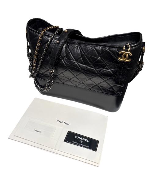 CHANEL（シャネル）CHANEL (シャネル) ガブリエル ドゥ シャネル ラージホーボーバッグ ブラックの古着・服飾アイテム