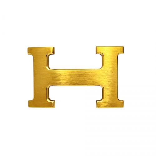 HERMES（エルメス）HERMES (エルメス) コンスタンスベルト/Hバックルリバーシブルレザーベルト/W刻印2024年/ゴールド金具/マット加工 ブラック サイズ:100の古着・服飾アイテム