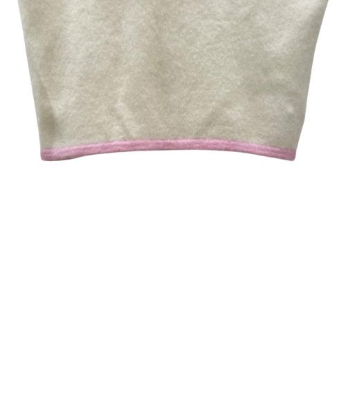 CHANEL（シャネル）CHANEL (シャネル) 98C カシミヤノースリーブニット マルチカラー サイズ:42の古着・服飾アイテム