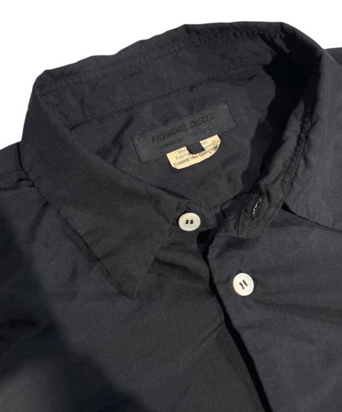 COMME des GARCONS HOMME DEUX（コムデギャルソン オム ドゥ）COMME des GARCONS HOMME DEUX (コムデギャルソン オム ドゥ) レイヤードシャツ ブラック サイズ:Sの古着・服飾アイテム