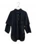 COMME des GARCONS HOMME DEUX（コムデギャルソン オム ドゥ）の古着「レイヤードシャツ」｜ブラック