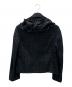 COMME des GARCONS COMME des GARCONS (コムデギャルソン コムデギャルソン) 25AW ウール フリル ドッキング ラウンドカラージャケット ブラック サイズ:M：90000円