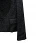 中古・古着 COMME des GARCONS COMME des GARCONS (コムデギャルソン コムデギャルソン) 25AW ウール フリル ドッキング ラウンドカラージャケット ブラック サイズ:M：90000円