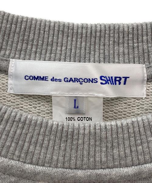 COMME des GARCONS SHIRT（コムデギャルソンシャツ）COMME des GARCONS SHIRT (コムデギャルソンシャツ) マリリンモンロープリントスウェット グレー サイズ:Lの古着・服飾アイテム