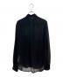 BLACK COMME des GARCONS (ブラックコムデギャルソン) シアーシャツ ブラック サイズ:M：18000円
