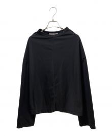 COMME des GARCONS COMME des GARCONS（コムデギャルソン コムデギャルソン）の古着「ドロップショルダーカットソー」｜ブラック