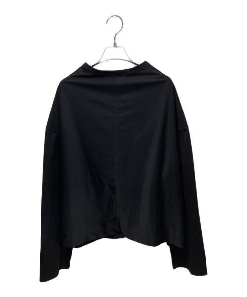 COMME des GARCONS COMME des GARCONS（コムデギャルソン コムデギャルソン）COMME des GARCONS COMME des GARCONS (コムデギャルソン コムデギャルソン) ドロップショルダーカットソー ブラック サイズ:Lの古着・服飾アイテム