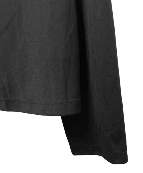 COMME des GARCONS COMME des GARCONS（コムデギャルソン コムデギャルソン）COMME des GARCONS COMME des GARCONS (コムデギャルソン コムデギャルソン) ドロップショルダーカットソー ブラック サイズ:Lの古着・服飾アイテム