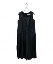 COMME des GARCONS COMME des GARCONS（コムデギャルソン コムデギャルソン）の古着「マキシノースリーブワンピース」｜ブラック