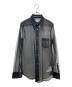 COMME des GARCONS（コムデギャルソン）の古着「チュールシャツ」｜ブラック