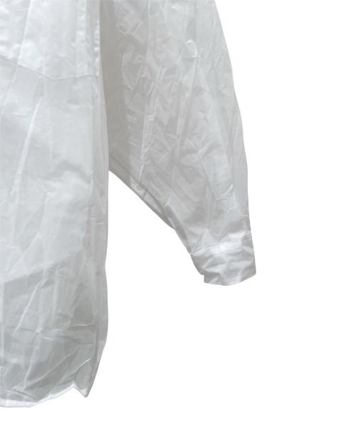 COMME des GARCONS（コムデギャルソン）COMME des GARCONS (コムデギャルソン) オーガンジーレイヤードシャツ ホワイト サイズ:Ｓの古着・服飾アイテム