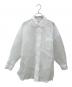 COMME des GARCONS（コムデギャルソン）の古着「オーガンジーレイヤードシャツ」｜ホワイト