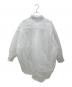 COMME des GARCONS (コムデギャルソン) オーガンジーレイヤードシャツ ホワイト サイズ:Ｓ：35000円