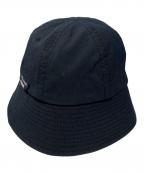 COMME des GARCONS HOMMEコムデギャルソン オム）の古着「ナイロンオックス製品染バケットハット」｜ネイビー