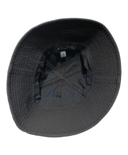 COMME des GARCONS HOMME（コムデギャルソン オム）COMME des GARCONS HOMME (コムデギャルソン オム) ナイロンオックス製品染バケットハット ネイビー サイズ:Sの古着・服飾アイテム