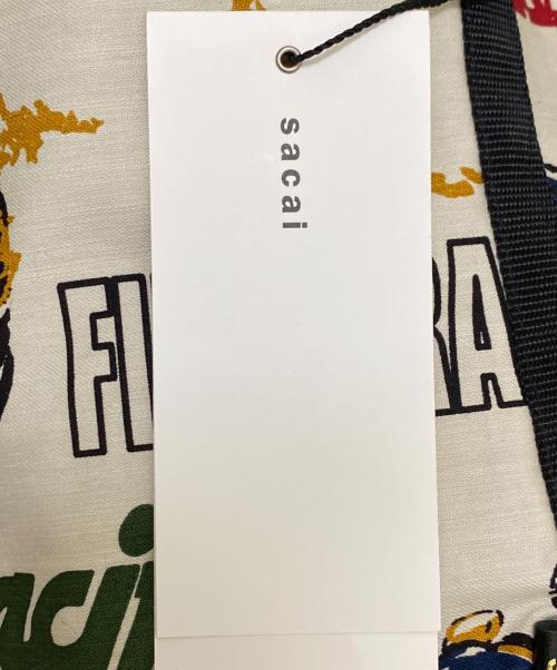 sacai（サカイ）sacai (サカイ) Zantan Crossbody Pouch ホワイトの古着・服飾アイテム