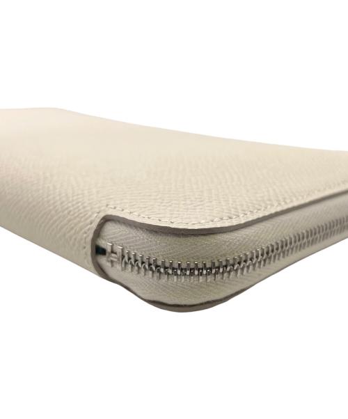 HERMES（エルメス）HERMES (エルメス) アザップロングシルクイン/ナタ/ホワイト系/長財布/Z刻印2021年 ナタ サイズ:-の古着・服飾アイテム