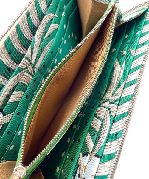 HERMES（エルメス）HERMES (エルメス) アザップロングシルクイン/ナタ/ホワイト系/長財布/Z刻印2021年 ナタ サイズ:-の古着・服飾アイテム