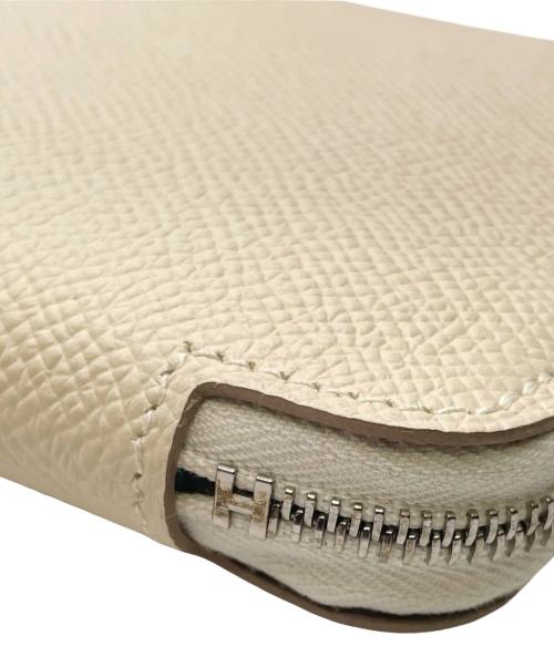 HERMES（エルメス）HERMES (エルメス) アザップロングシルクイン/ナタ/ホワイト系/長財布/Z刻印2021年 ナタ サイズ:-の古着・服飾アイテム