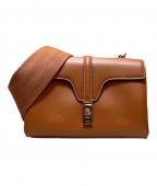 CELINEセリーヌ）の古着「ティーン ソフト16/ショルダーバッグ」｜ブラウン