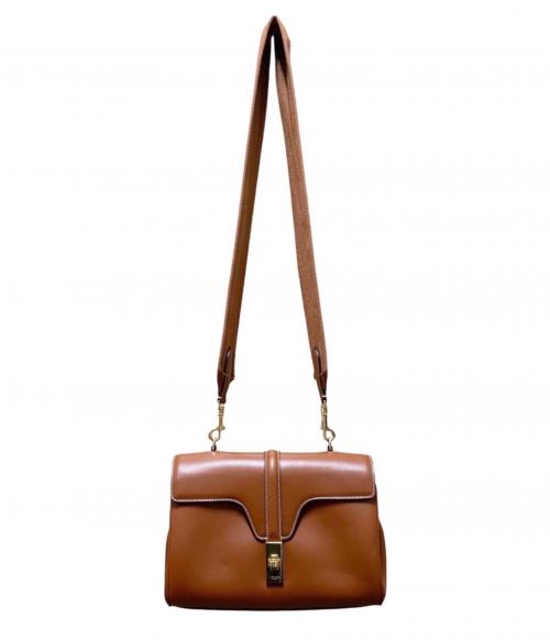 CELINE（セリーヌ）CELINE (セリーヌ) ティーン ソフト16/ショルダーバッグ ブラウン サイズ:16の古着・服飾アイテム